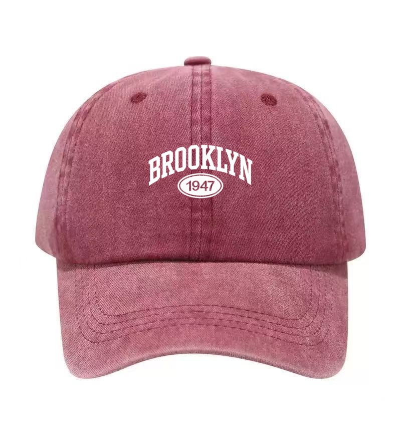 Brooklyn 1947 Printed Washed C - Golf Cap Dad avis et prix