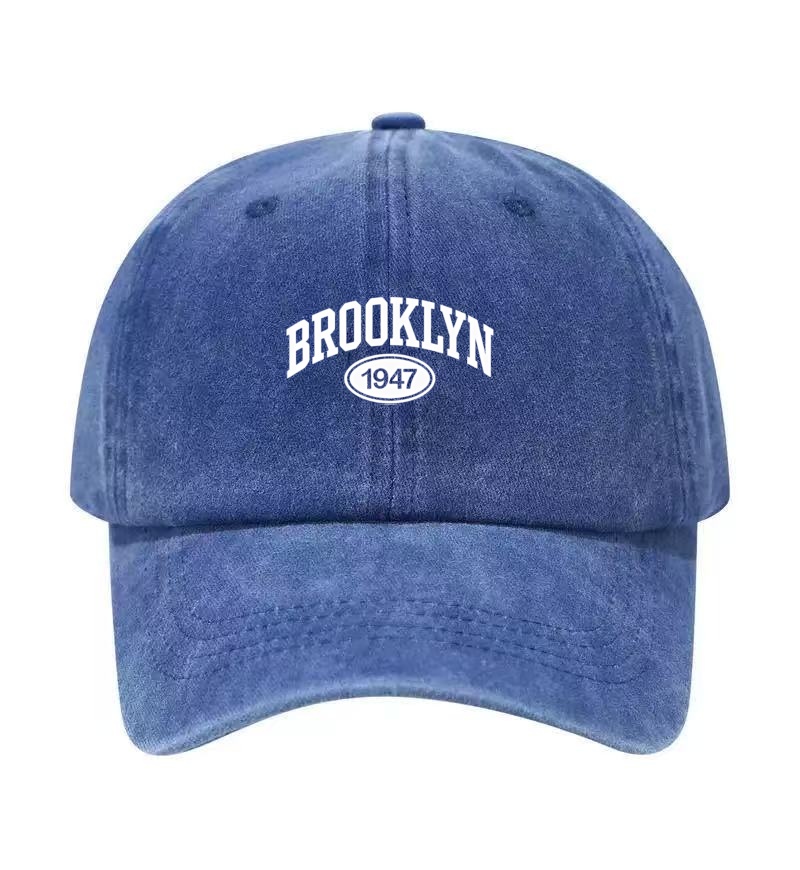Brooklyn 1947 Printed Washed C - Golf Cap Dad avis et prix