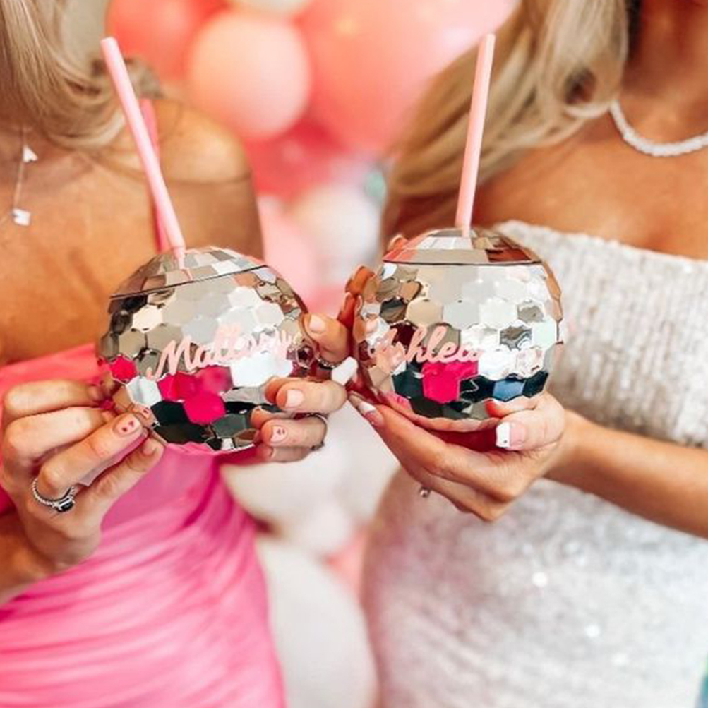 Disco Ball Cups Cowboy hat Dis - Cowboy Hat Straw avis et prix