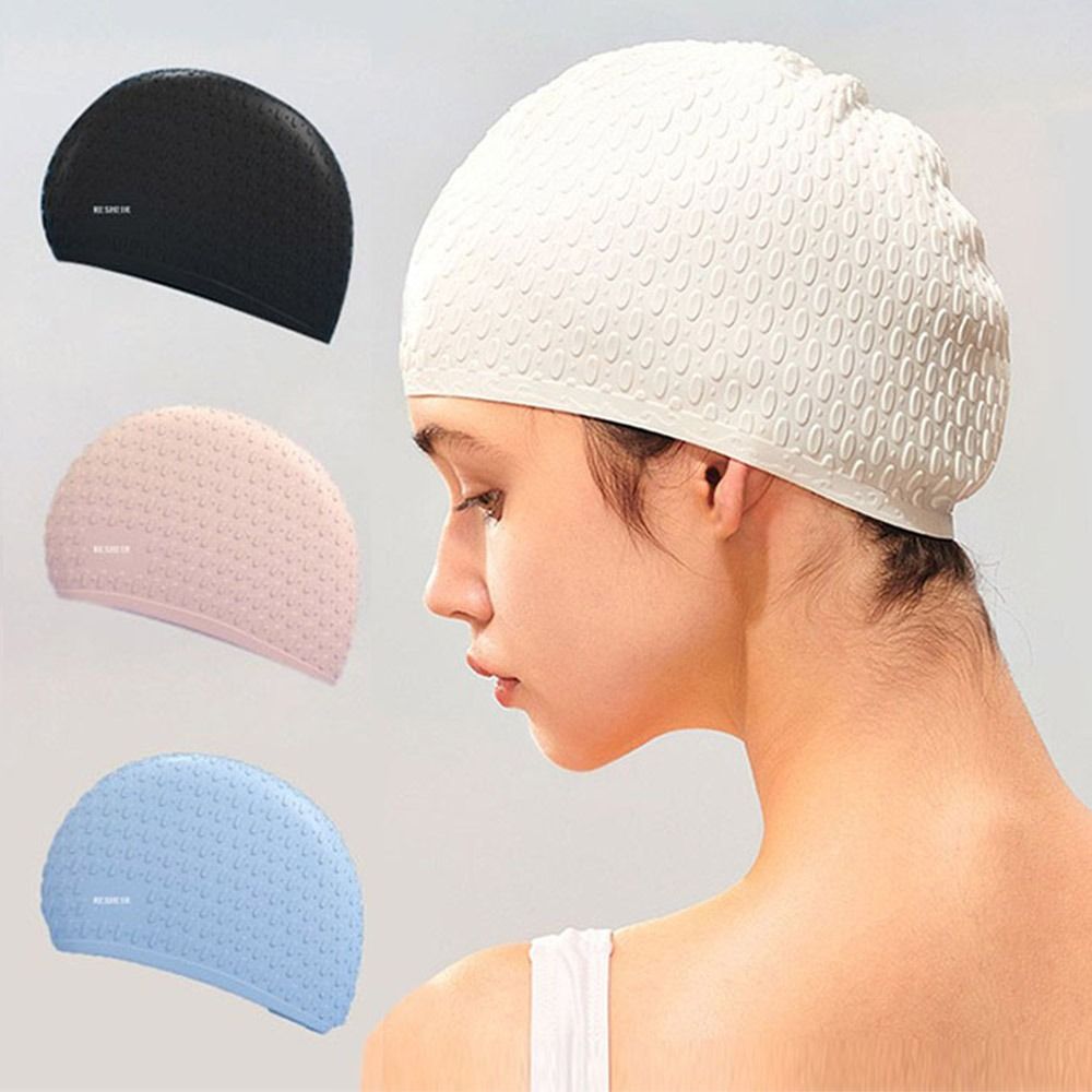Elastic Summer Swimming Cap Wa - Swim Hat Silicone avis et prix