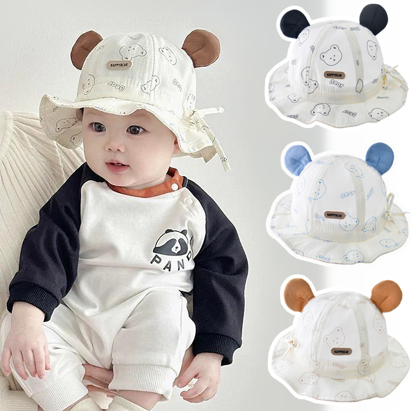 Cartoon Baby Fisherman Hat Cut - Bucket Hat Cotton avis et prix
