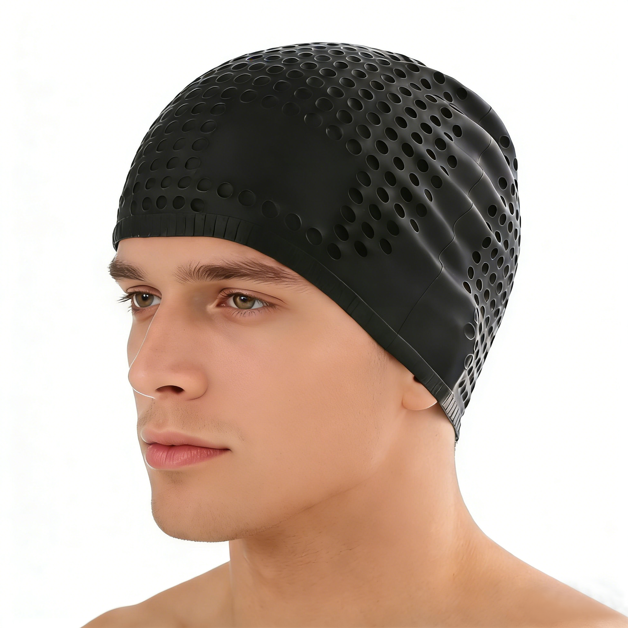 Silicone Swimming Cap Large Ba - Swim Hat Silicone avis et prix