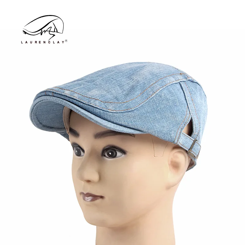 Denim Newsboy Hats Adjustable  - Newsboy Cap Ivy avis et prix