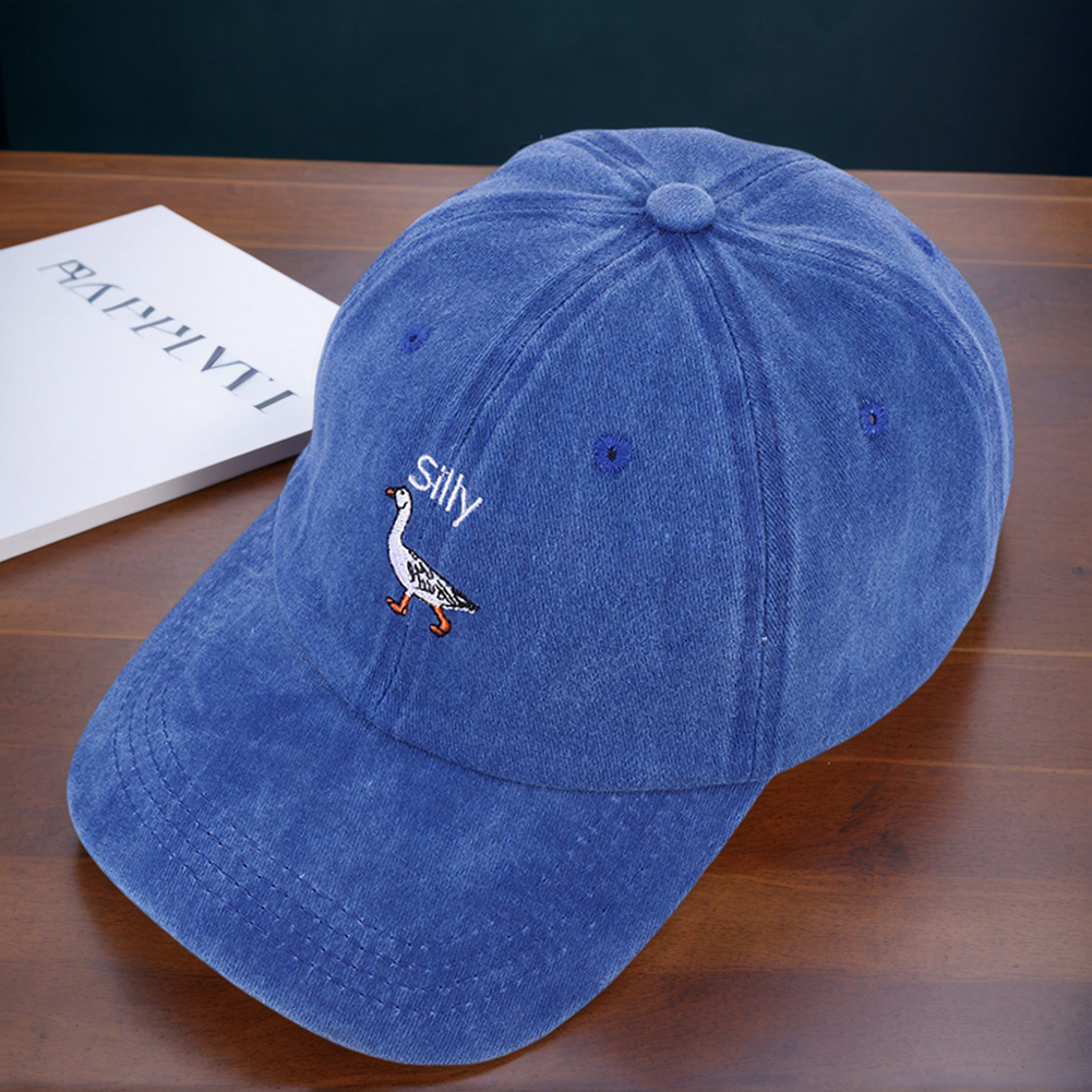 Funny Embroidered Silly Goose  - Dad Hat Cotton avis et prix