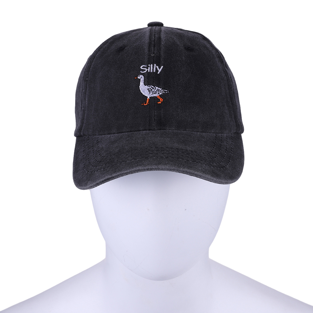 Funny Embroidered Silly Goose  - Dad Hat Cotton avis et prix