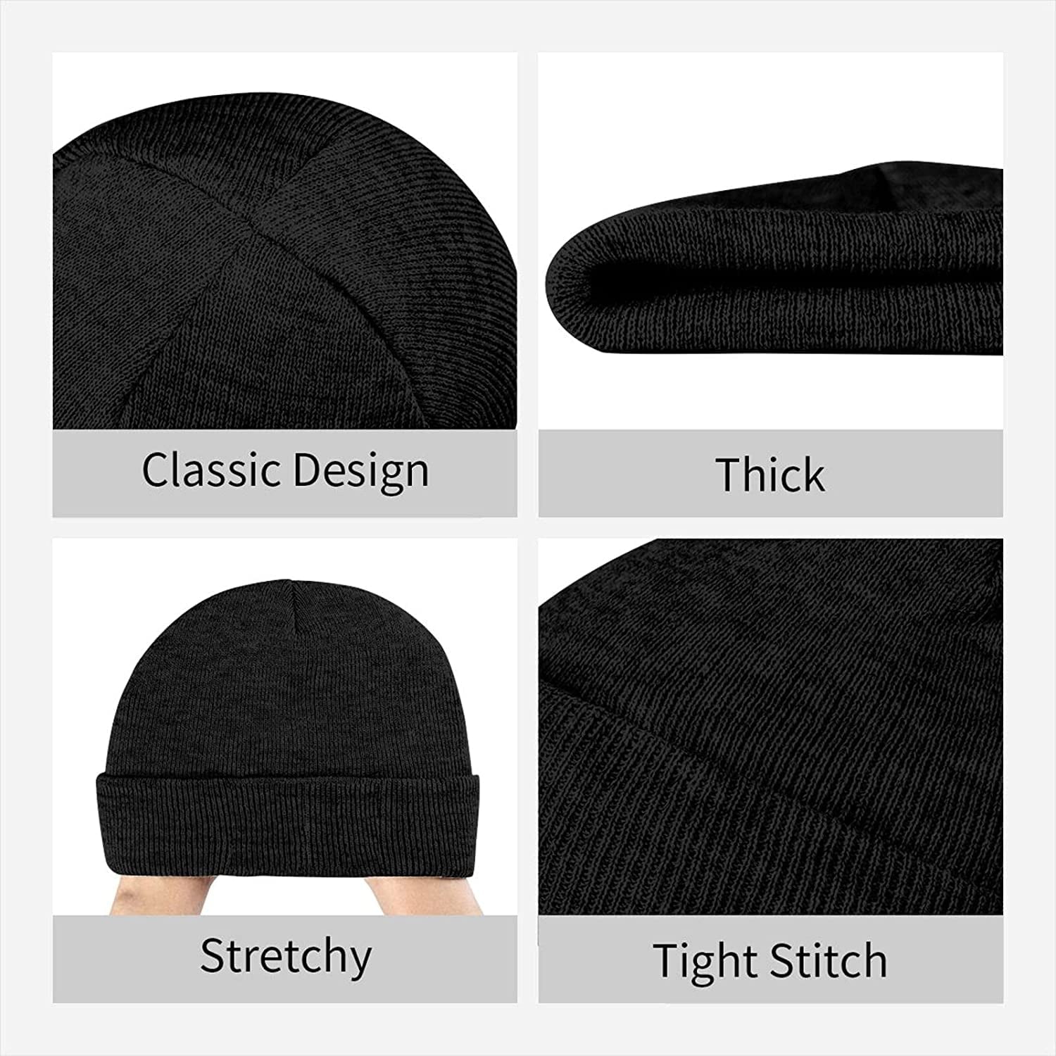 German Shepherd With Heart Bea - Beanie Cuffed Knit avis et prix