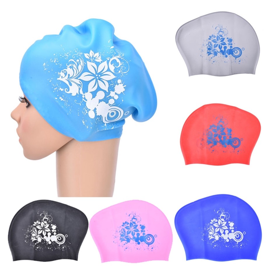 Silicone Swimming Cap for Long - Swim Hat Silicone avis et prix