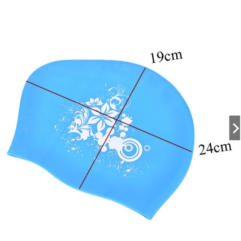 Silicone Swimming Cap for Long - Swim Hat Silicone avis et prix