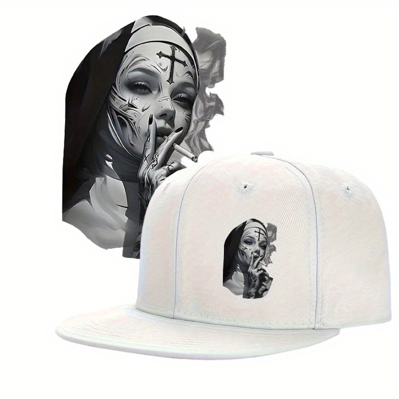 Fashion Flat Brim Baseball Cap - Snapback Hat Flat avis et prix