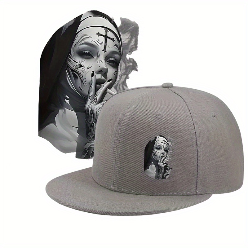 Fashion Flat Brim Baseball Cap - Snapback Hat Flat avis et prix