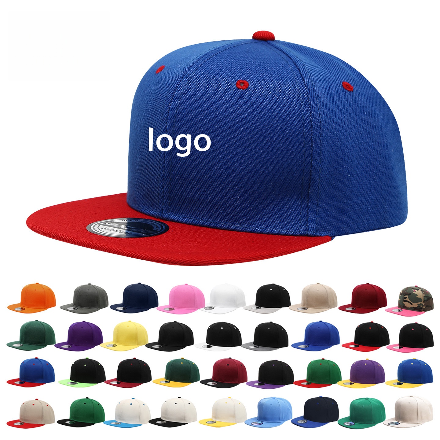 Custom Logo Snapback Caps Men  - Snapback Hat Flat avis et prix