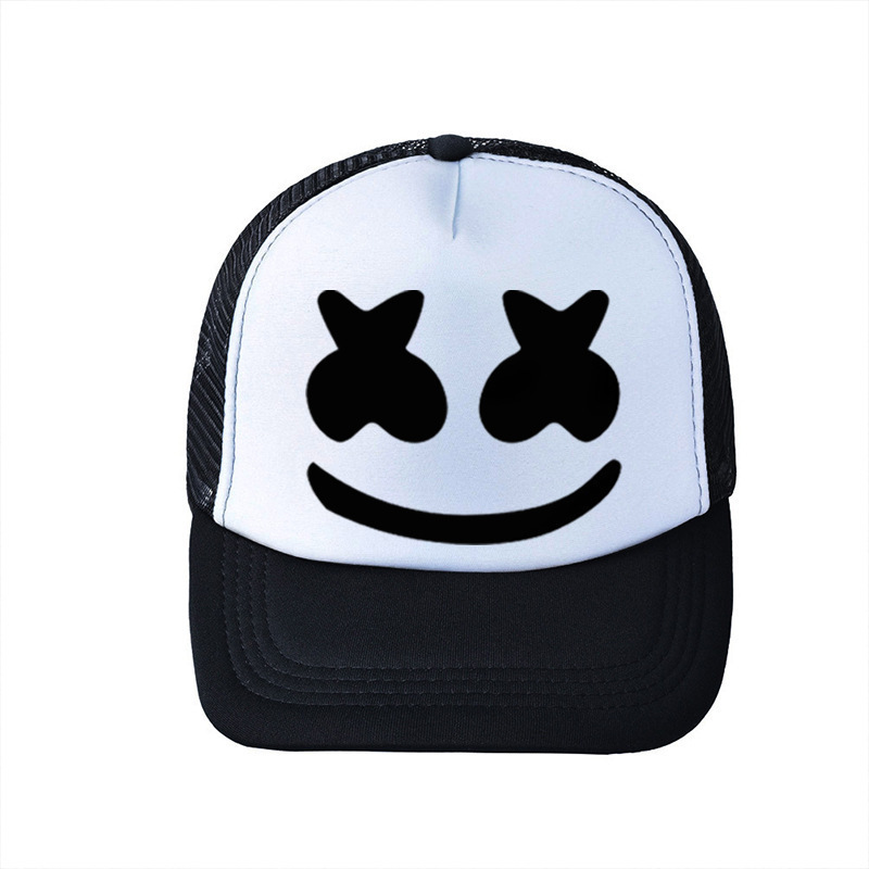 DJ Hip Pop Hat Marshmello Cosp - Trucker Cap Mesh avis et prix