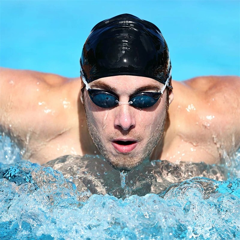 Waterproof Silicone Swim Caps  - Swim Hat Silicone avis et prix