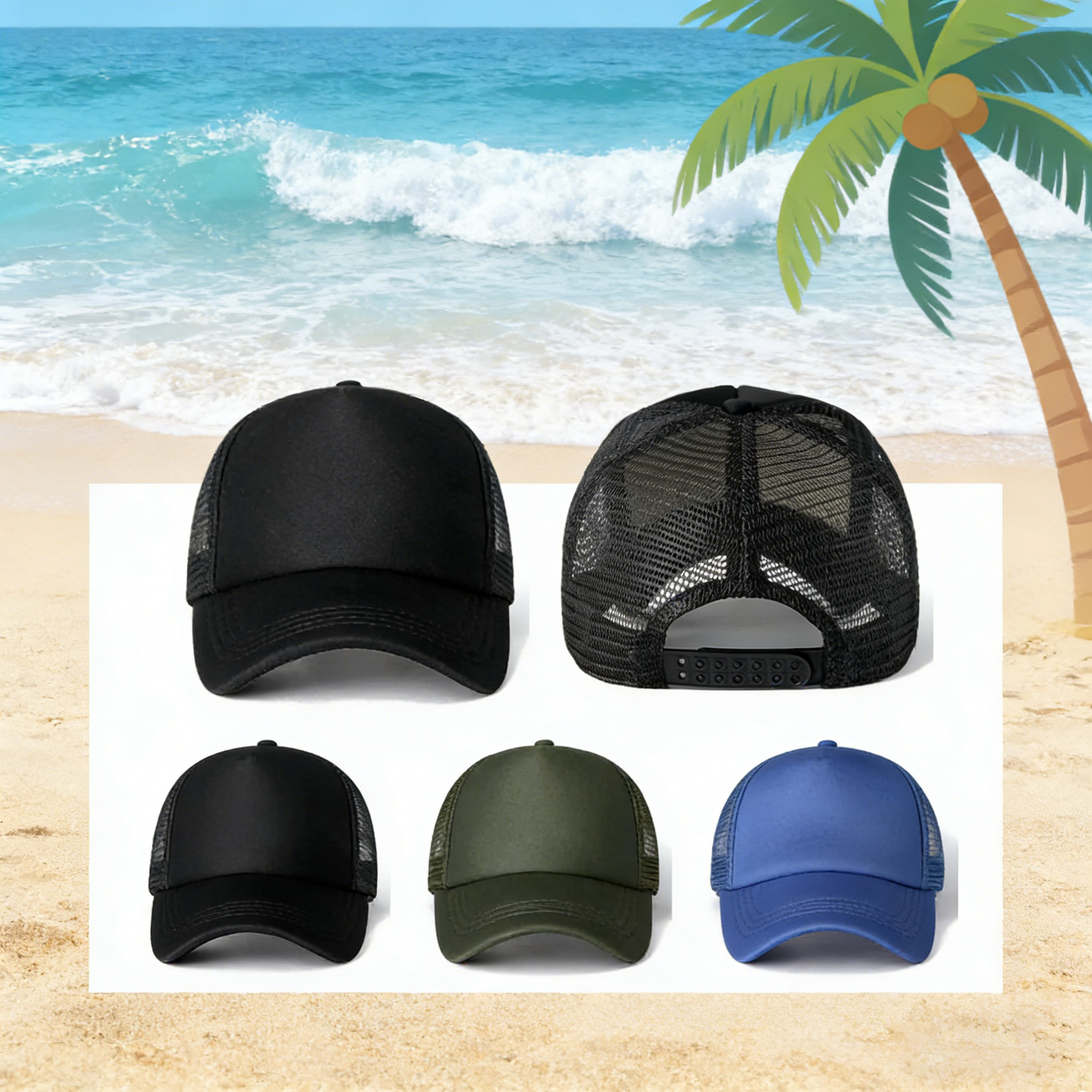 2026New model Unisex Cap Casua - Trucker Cap Mesh avis et prix