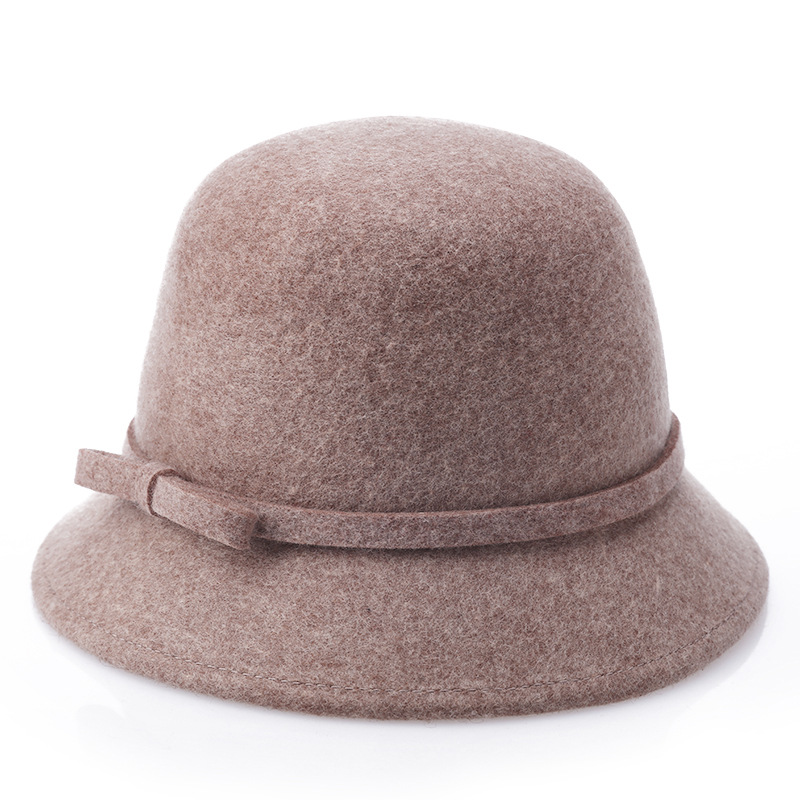 100% Real Wool Women Hats Autu - Fedora Hat Wool avis et prix