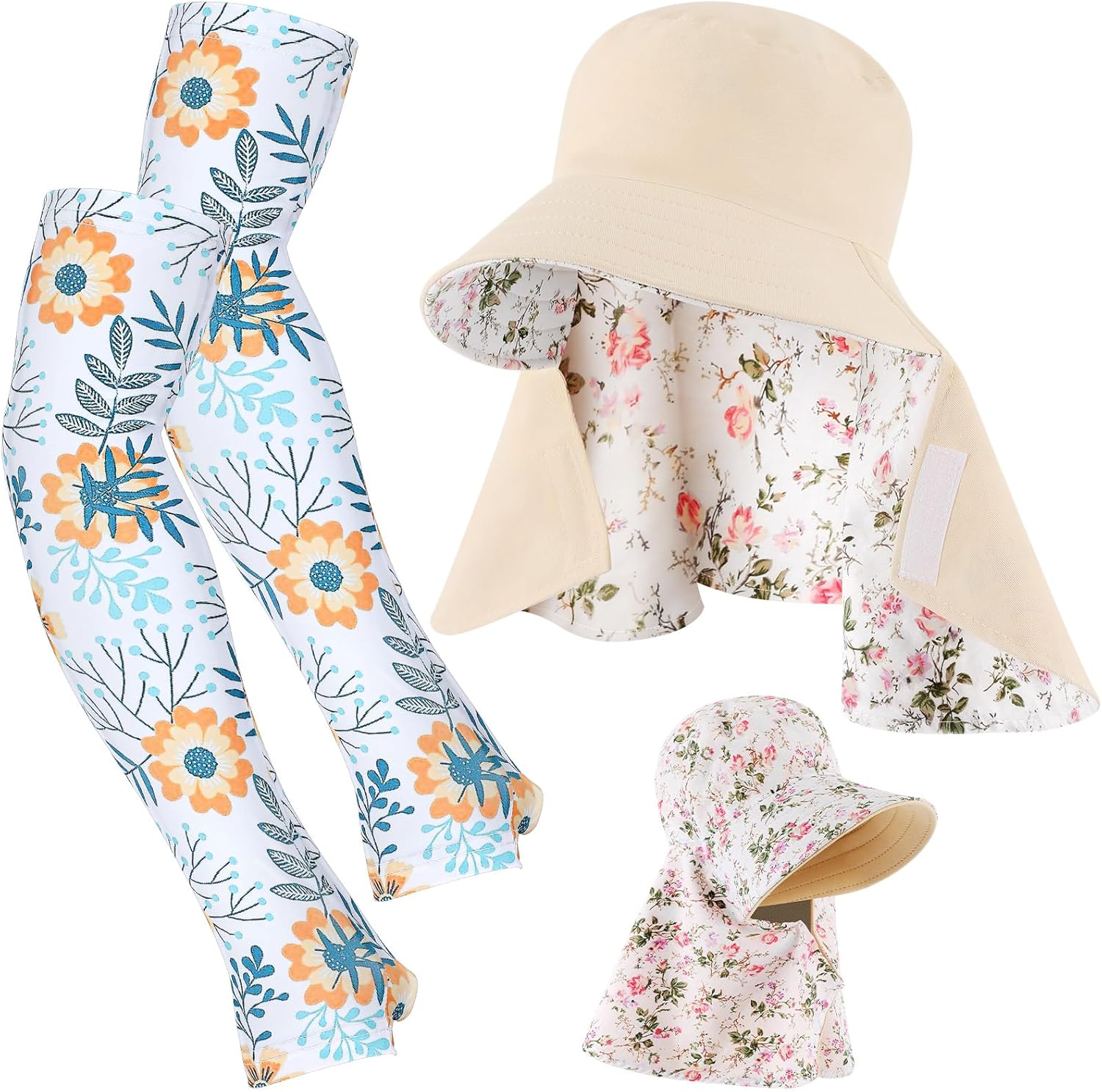 2 Pcs Floral Garden Hat for Wo - Visor Sun Hat avis et prix
