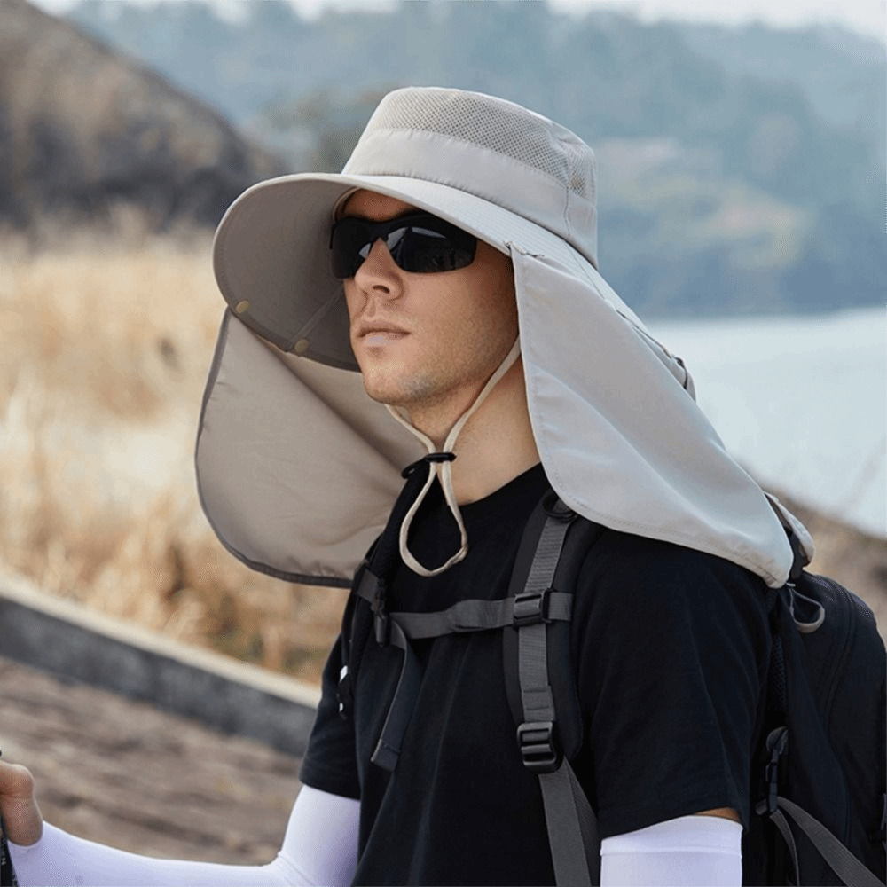 Fashion Cloth Men Sun Hat Big  - Visor Sun Hat avis et prix