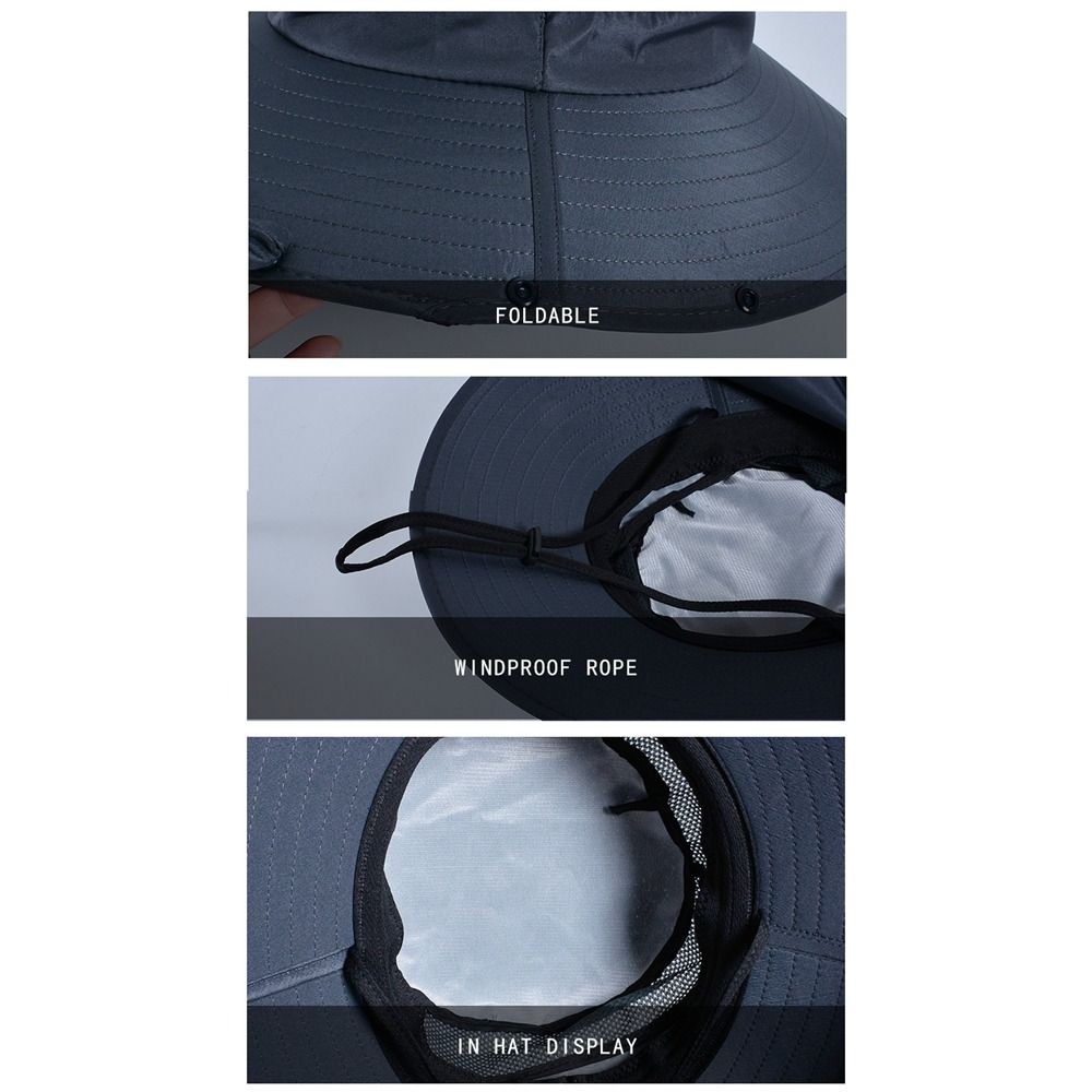 Fashion Cloth Men Sun Hat Big  - Visor Sun Hat avis et prix