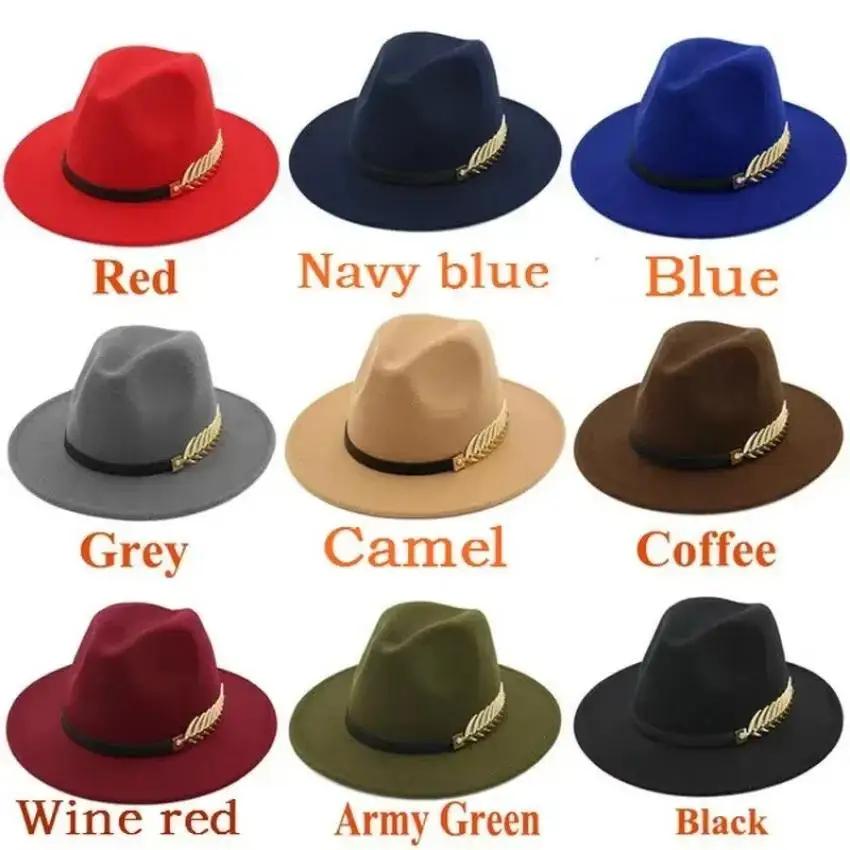 Simple Fashion Formal Occasion - Fedora Hat Wool avis et prix