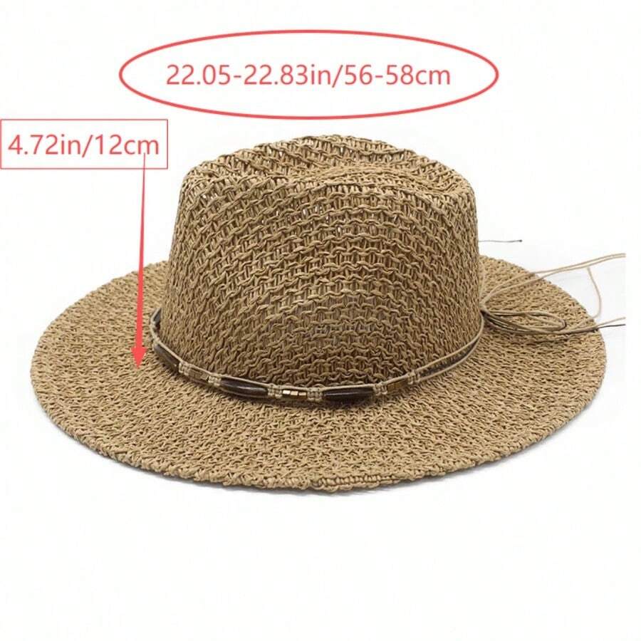 Wide Brim Straw Hat For Women  - Sun Hat Wide Brim avis et prix