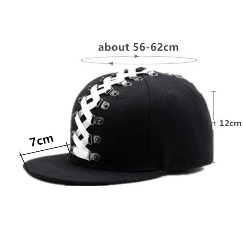 XdanqinX Novelty Punk Style Hi - Snapback Hat Flat avis et prix
