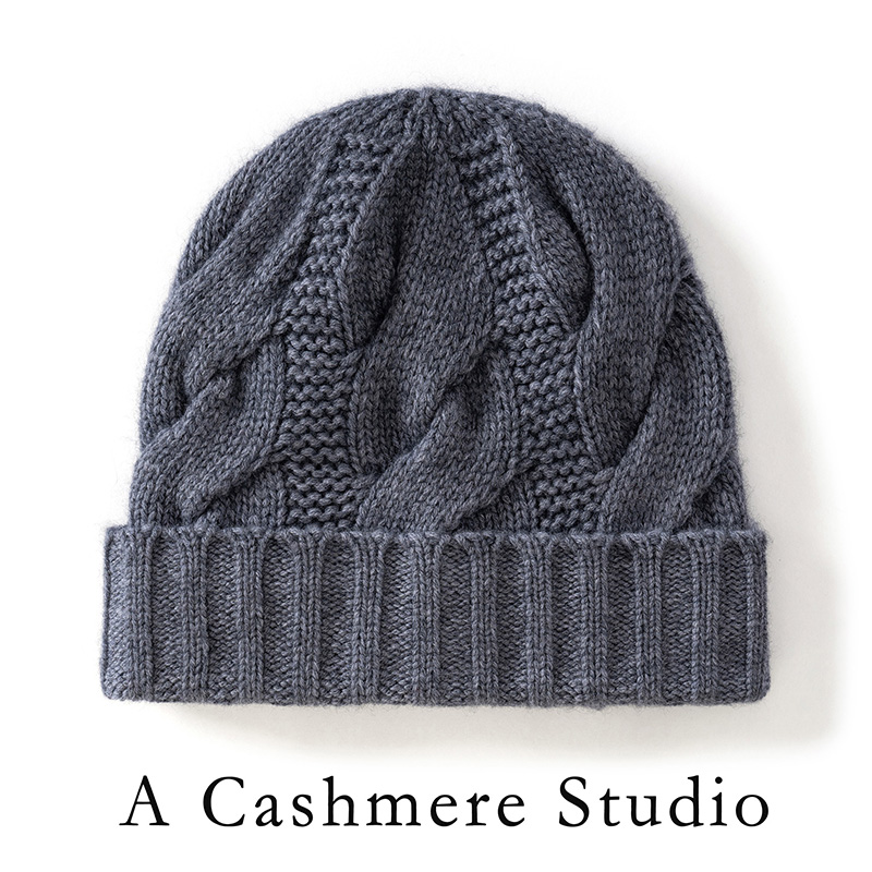 Winter New Women's Pure Cashme - Beanie Cuffed Knit avis et prix