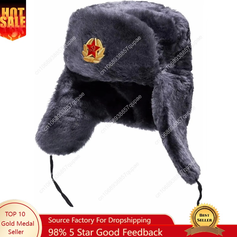 BELEON Ushanka Russian Fur Hat - Winter Trapper Hat avis et prix