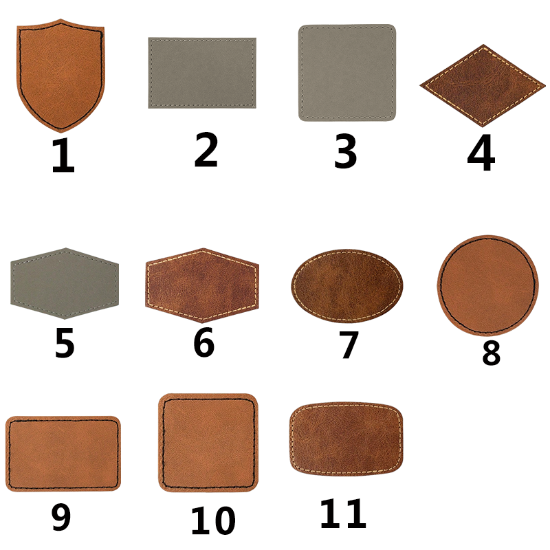 Custom Print PU Leather Label  - Baseball Cap Structured avis et prix