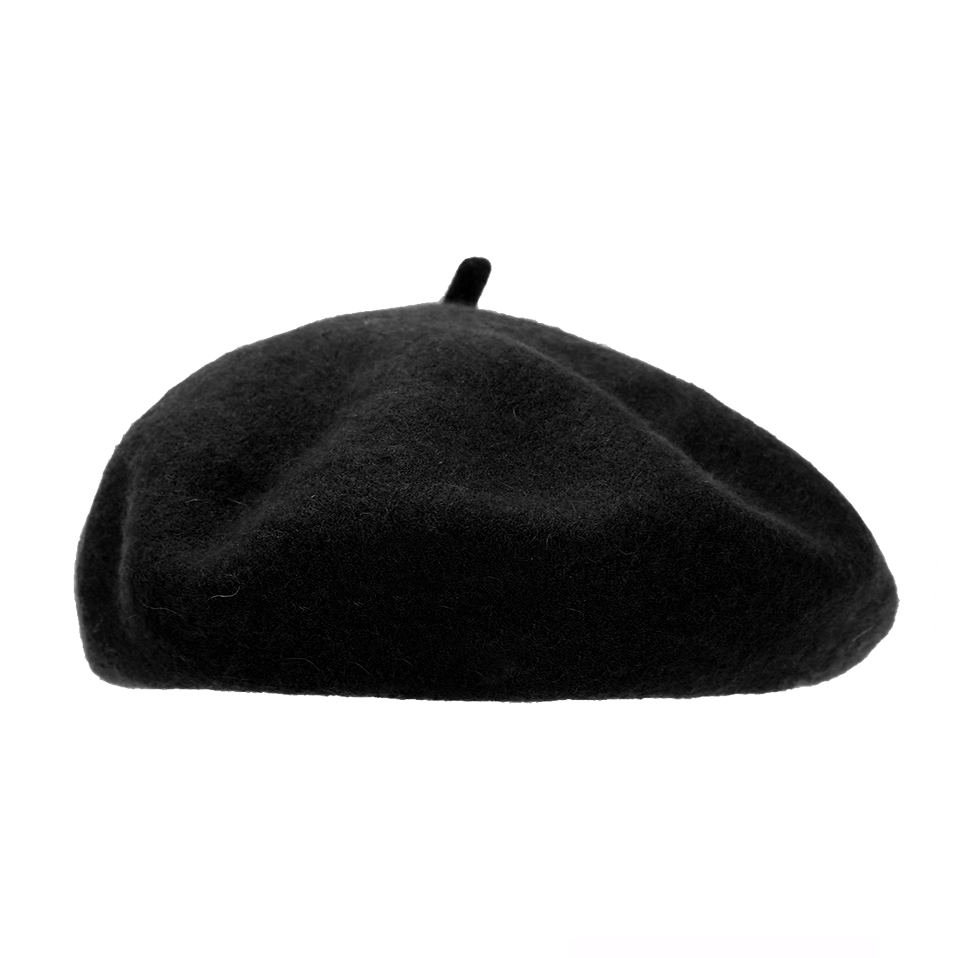 A solid-color wool beret for w - Beret French Wool avis et prix