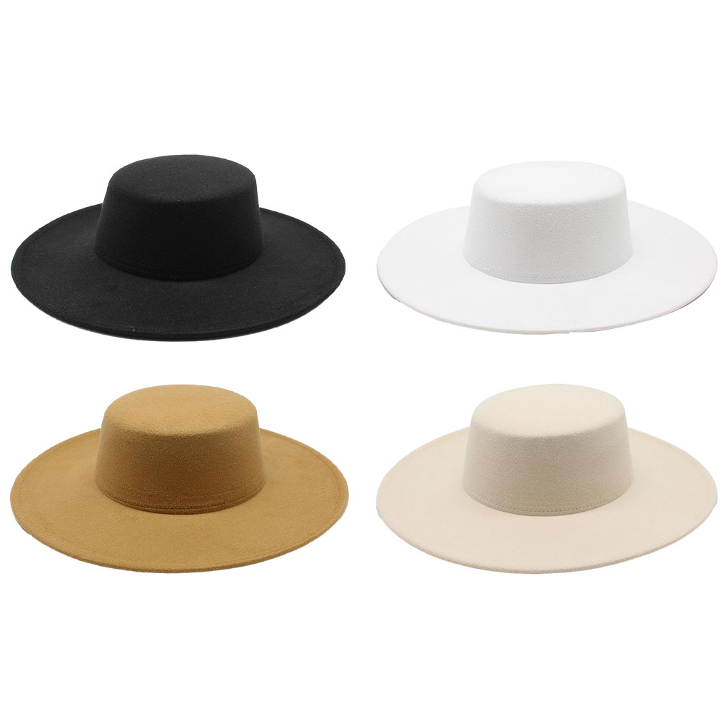 French Ladies Fedoras Top Bow  - Fedora Hat Wool avis et prix