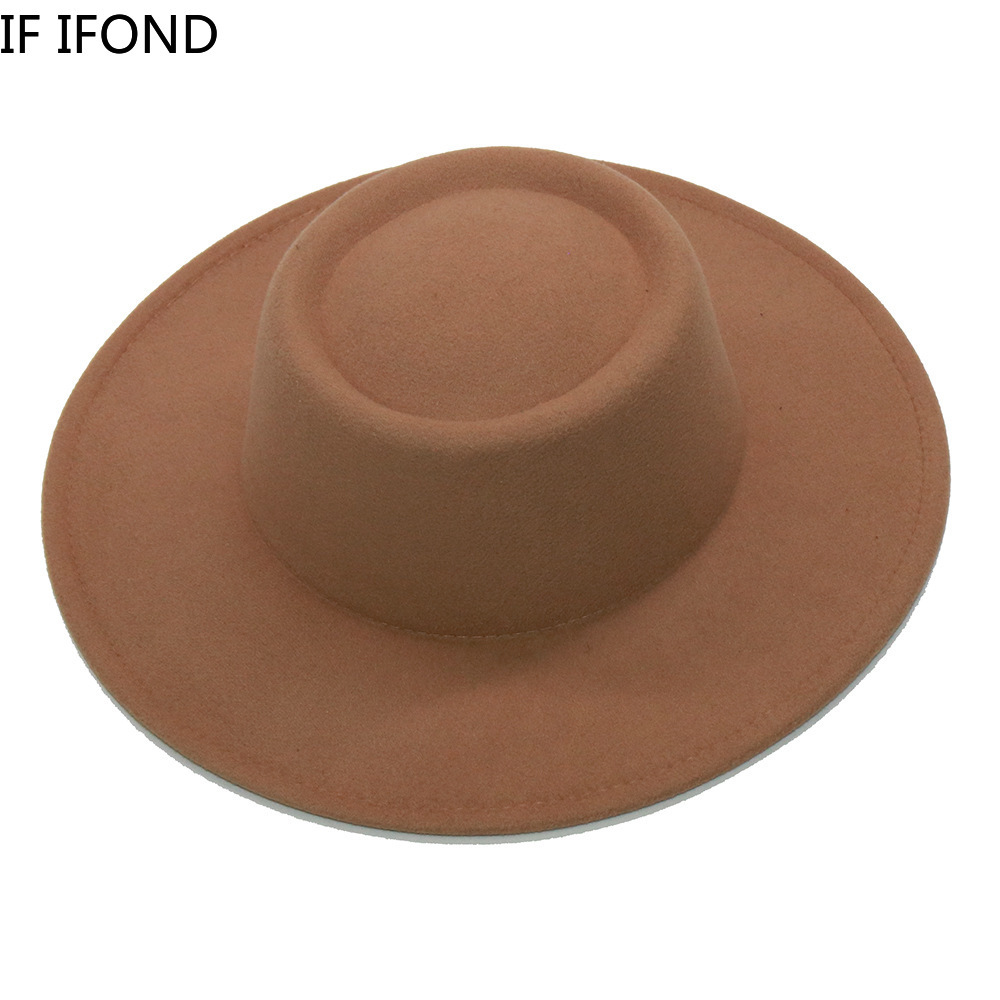 Fedora Hats Men Women 8.5CM Wi - Fedora Hat Wool avis et prix