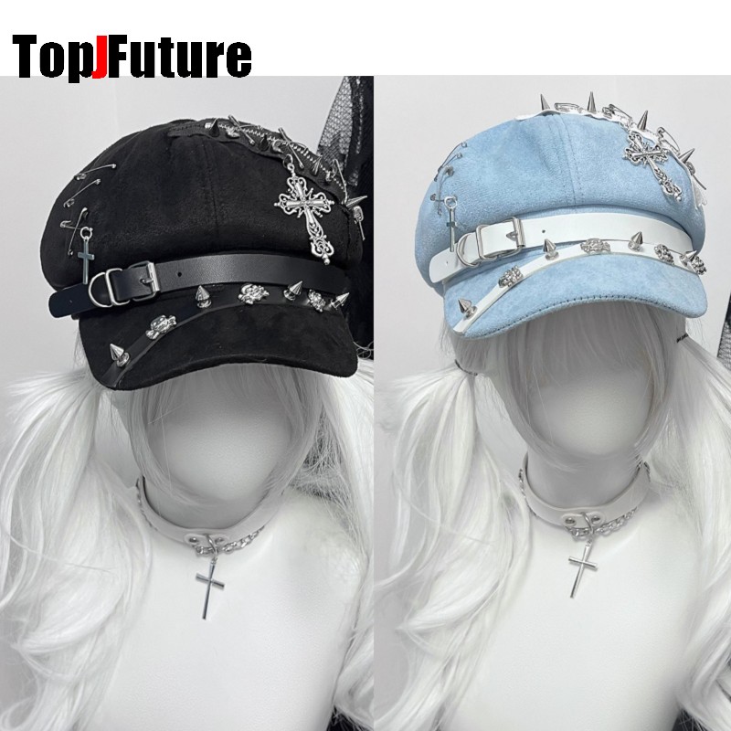 Women's Harajuku octagonal cap - Dad Hat Cotton avis et prix