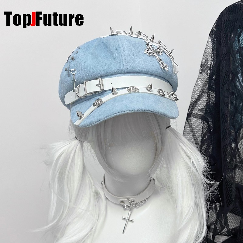 Women's Harajuku octagonal cap - Dad Hat Cotton avis et prix