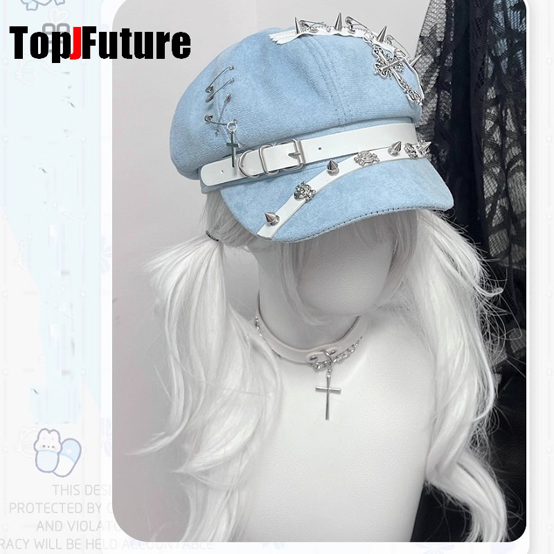 Women's Harajuku octagonal cap - Dad Hat Cotton avis et prix