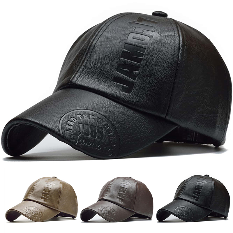 Unisex 1985 Imprinting Leather - Baseball Cap Structured avis et prix