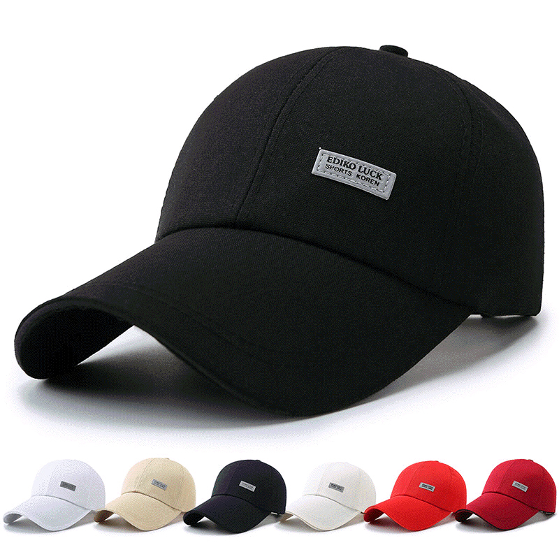 1Pcs Long Brimmed Baseball Cap - Dad Hat Cotton avis et prix