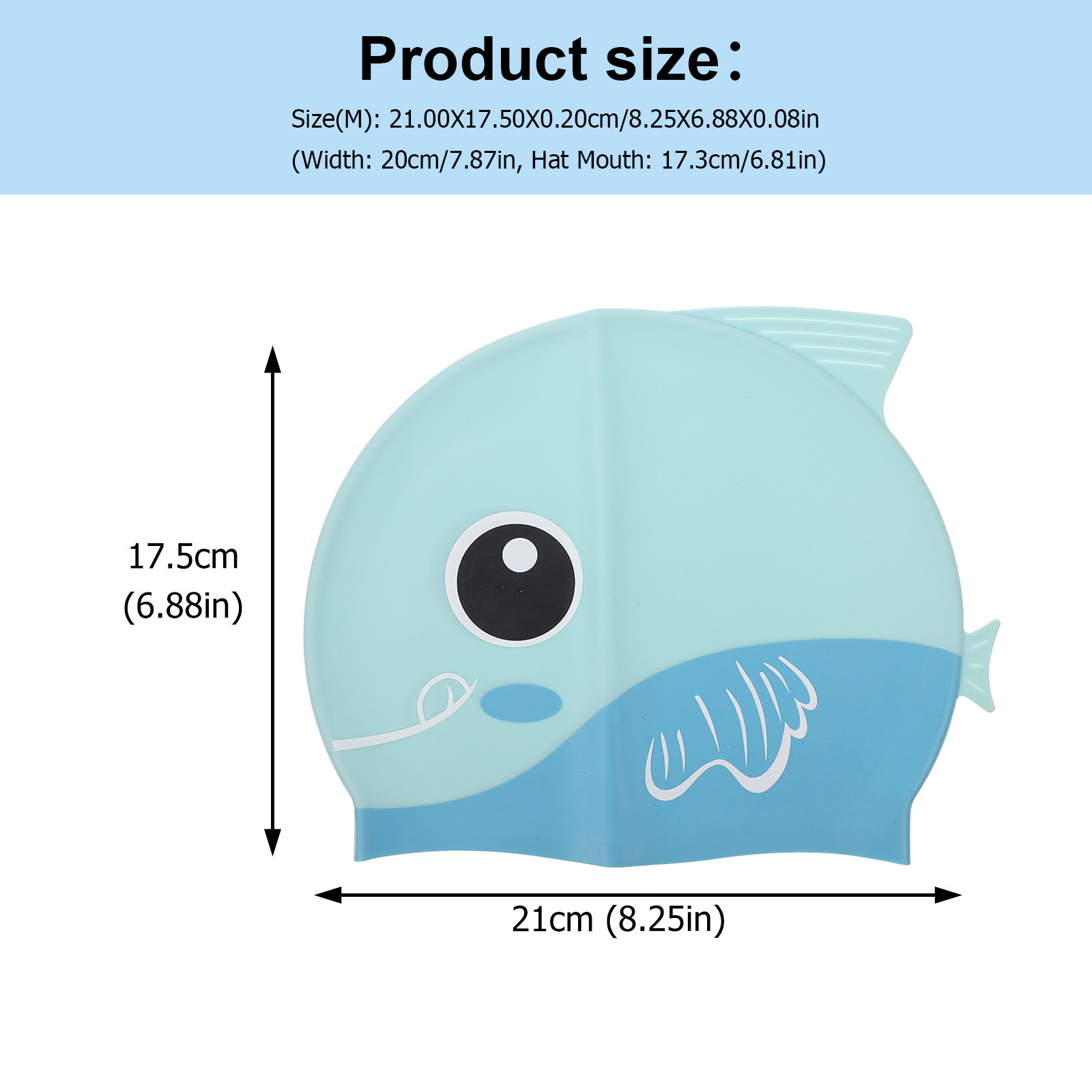 Silicone Cartoon Swimming Hat  - Swim Hat Silicone avis et prix