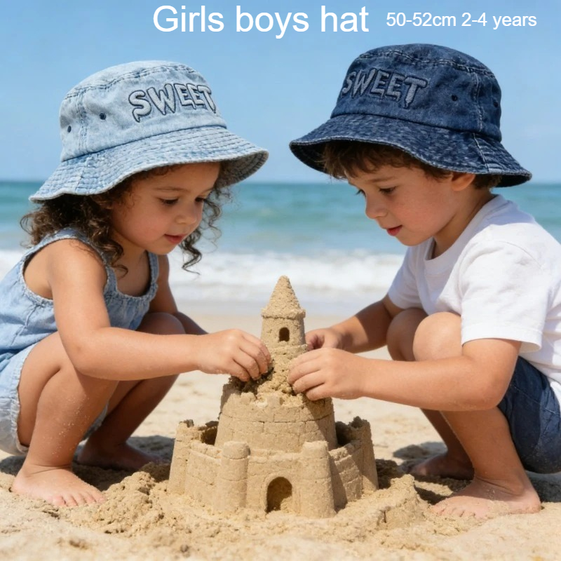 Japanese Retro Kids Bucket Hat - Bucket Hat Cotton avis et prix