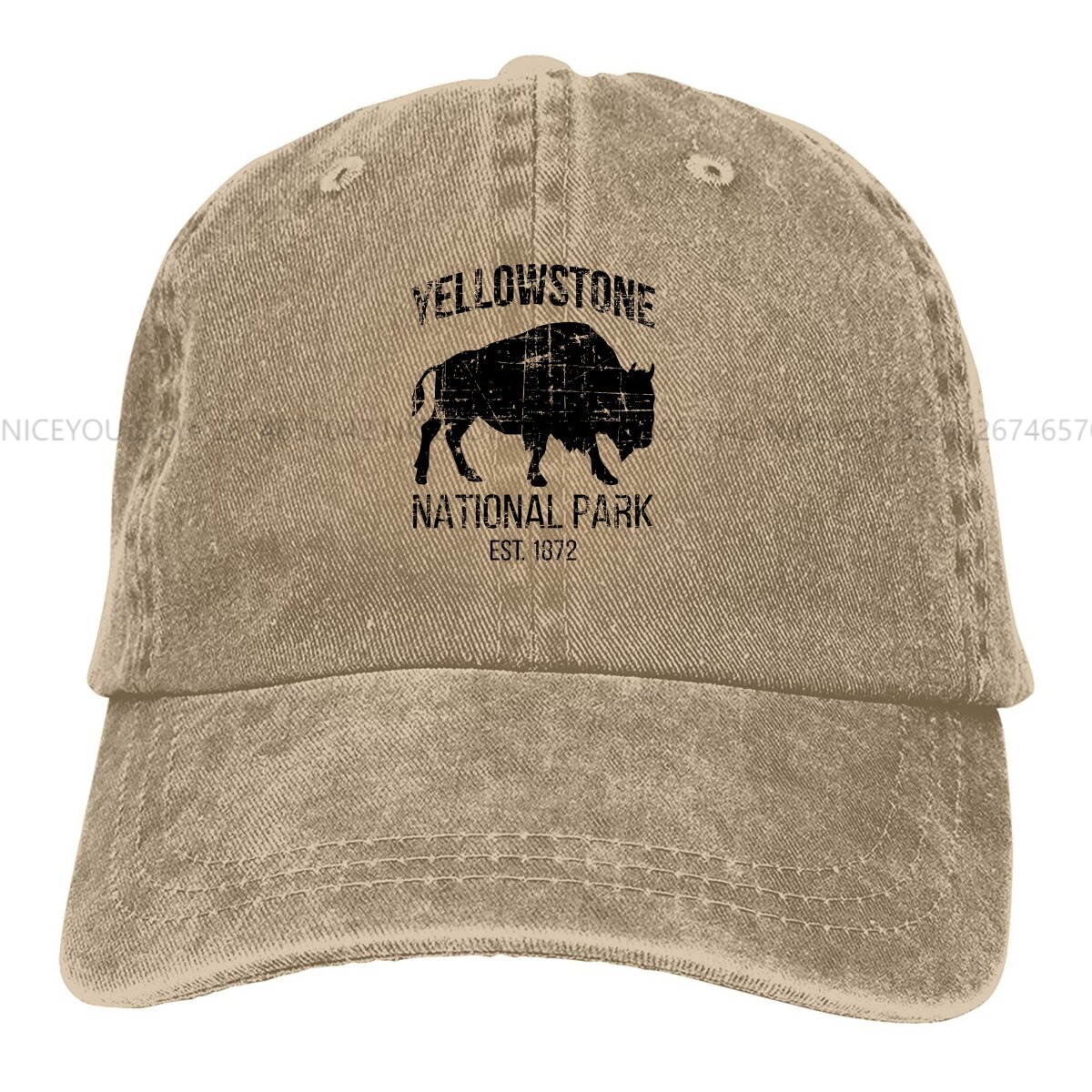Washed Men's Baseball Cap Buff - Golf Cap Dad avis et prix