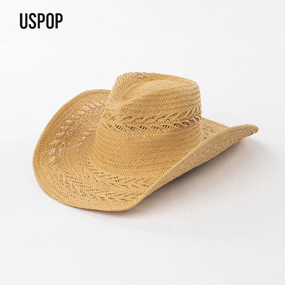 USPOP Women Summer Straw Cowbo - Cowboy Hat Straw avis et prix