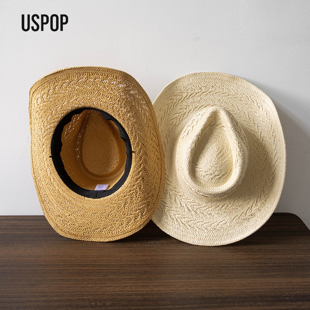 USPOP Women Summer Straw Cowbo - Cowboy Hat Straw avis et prix