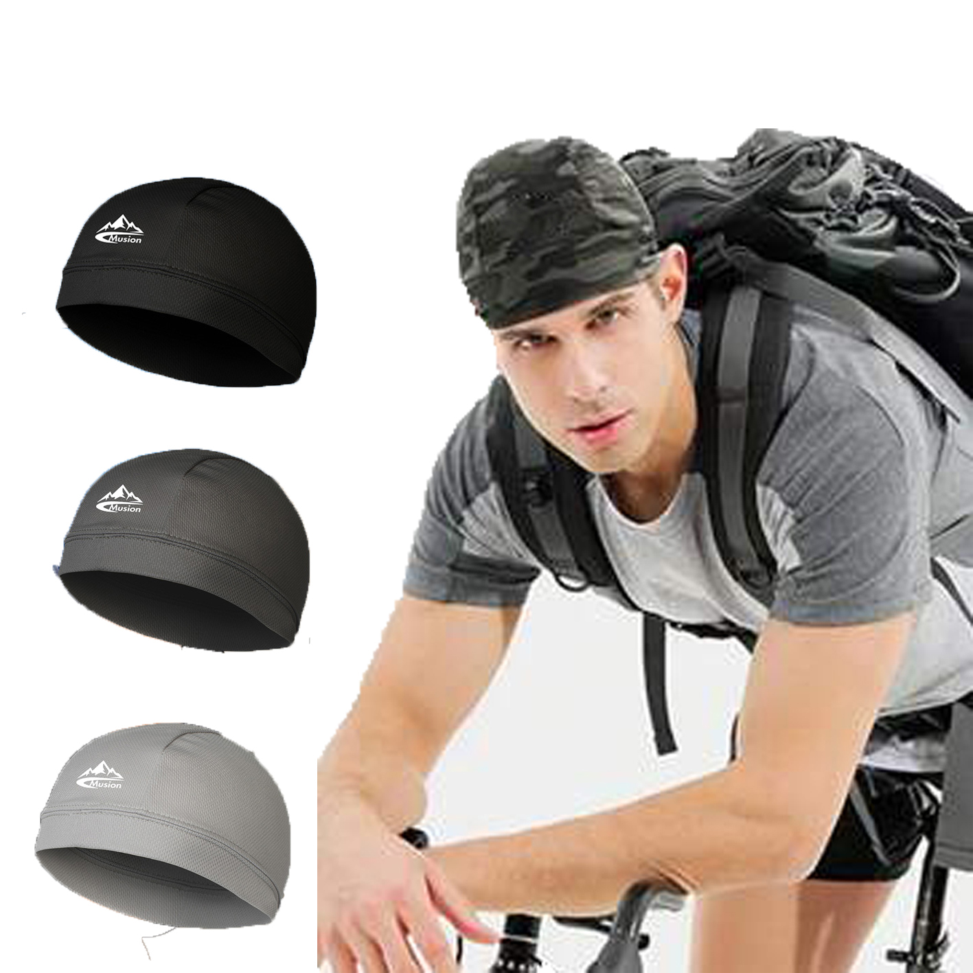 Musion Beanie Cap Bonnet for M - Skull Cap Helmet Liner avis et prix