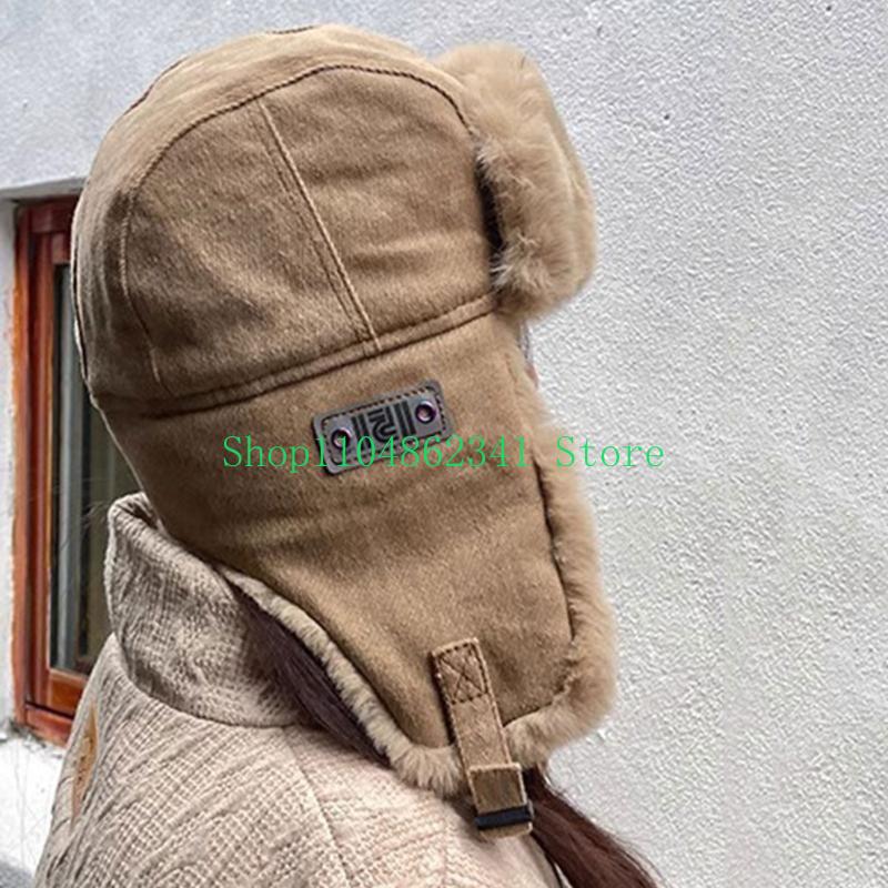 652F Adult Teens Windproof Ear - Trapper Hat Ear Flap avis et prix