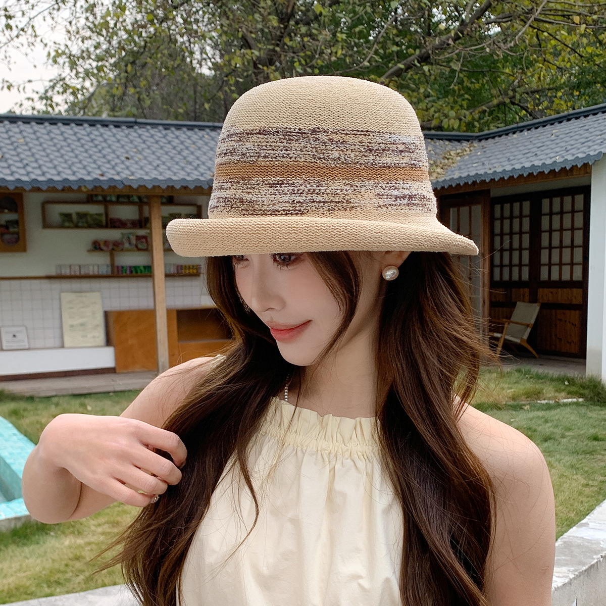 Straw  Fedora Hat  Bowler hat  - Fedora Hat Wool avis et prix