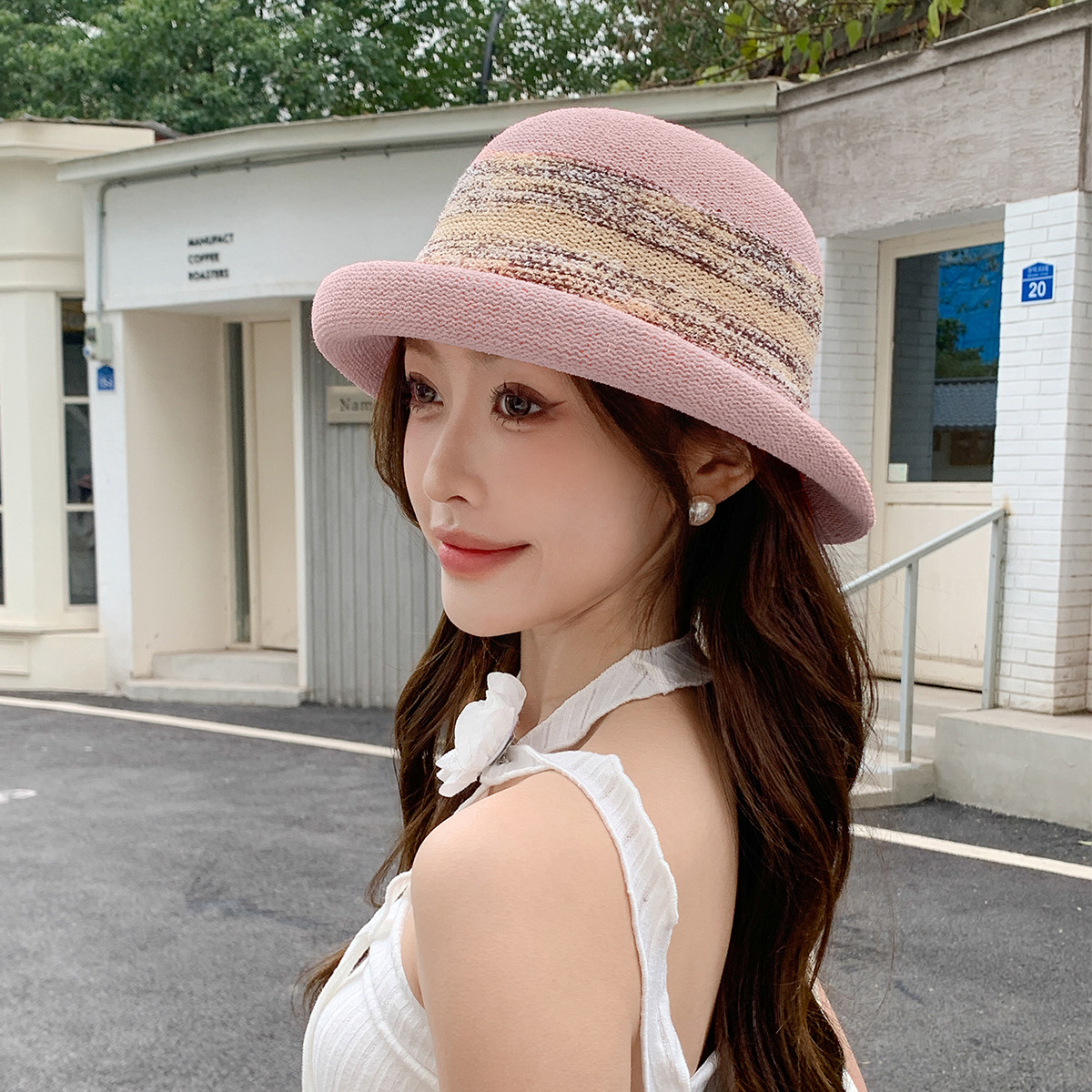 Straw  Fedora Hat  Bowler hat  - Fedora Hat Wool avis et prix