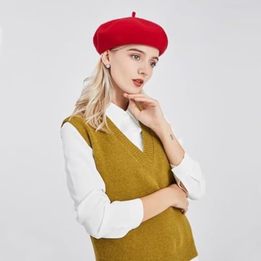 Women's Beret Hats Chic French - Beret French Wool avis et prix
