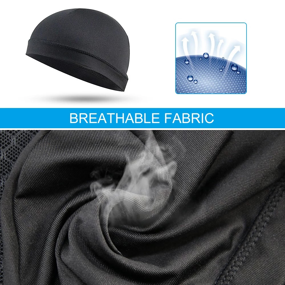 1PC Cooling Skull Cap For Men  - Skull Cap Helmet Liner avis et prix