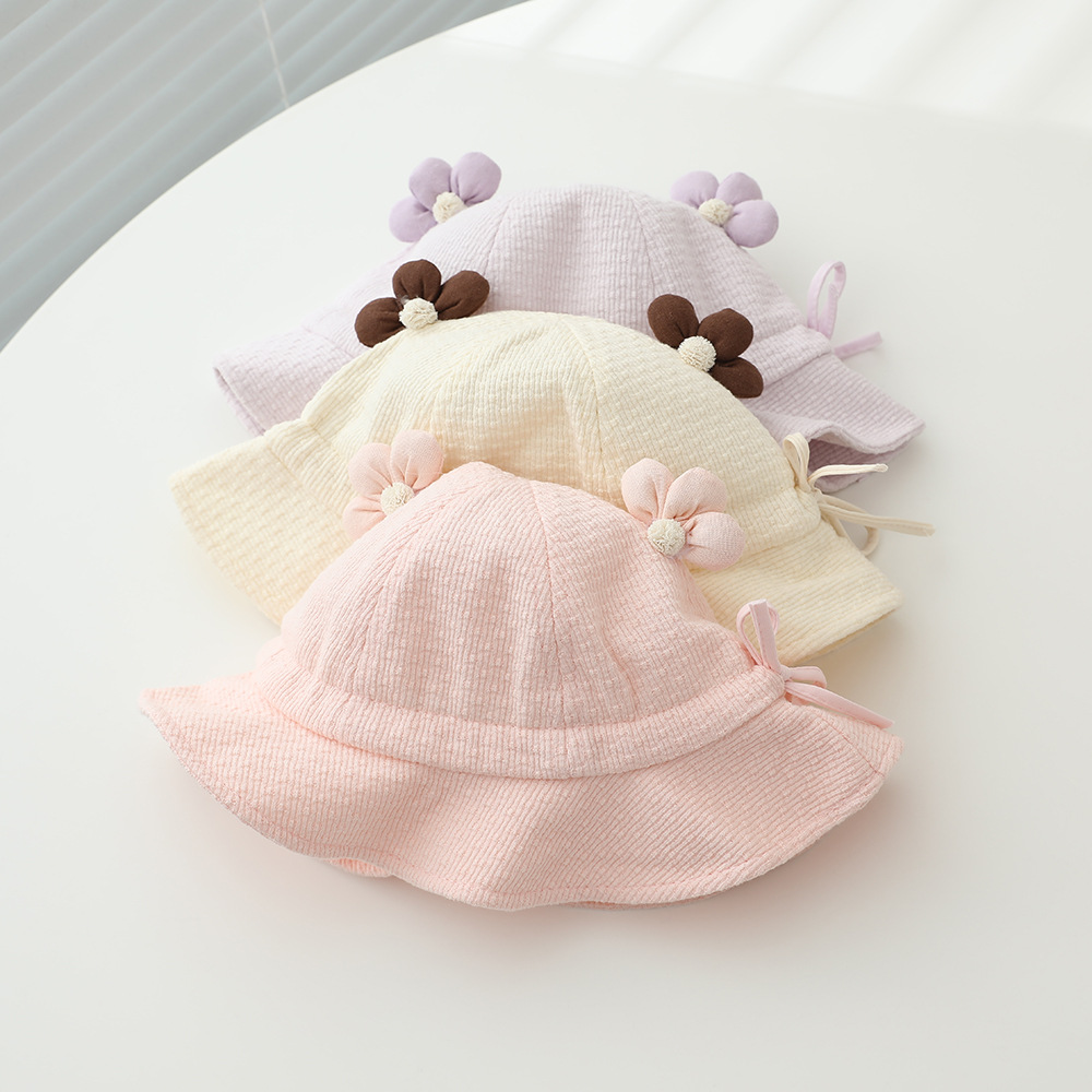 Baby Girls Sun Hat 48cm 6-24 M - Bucket Hat Cotton avis et prix