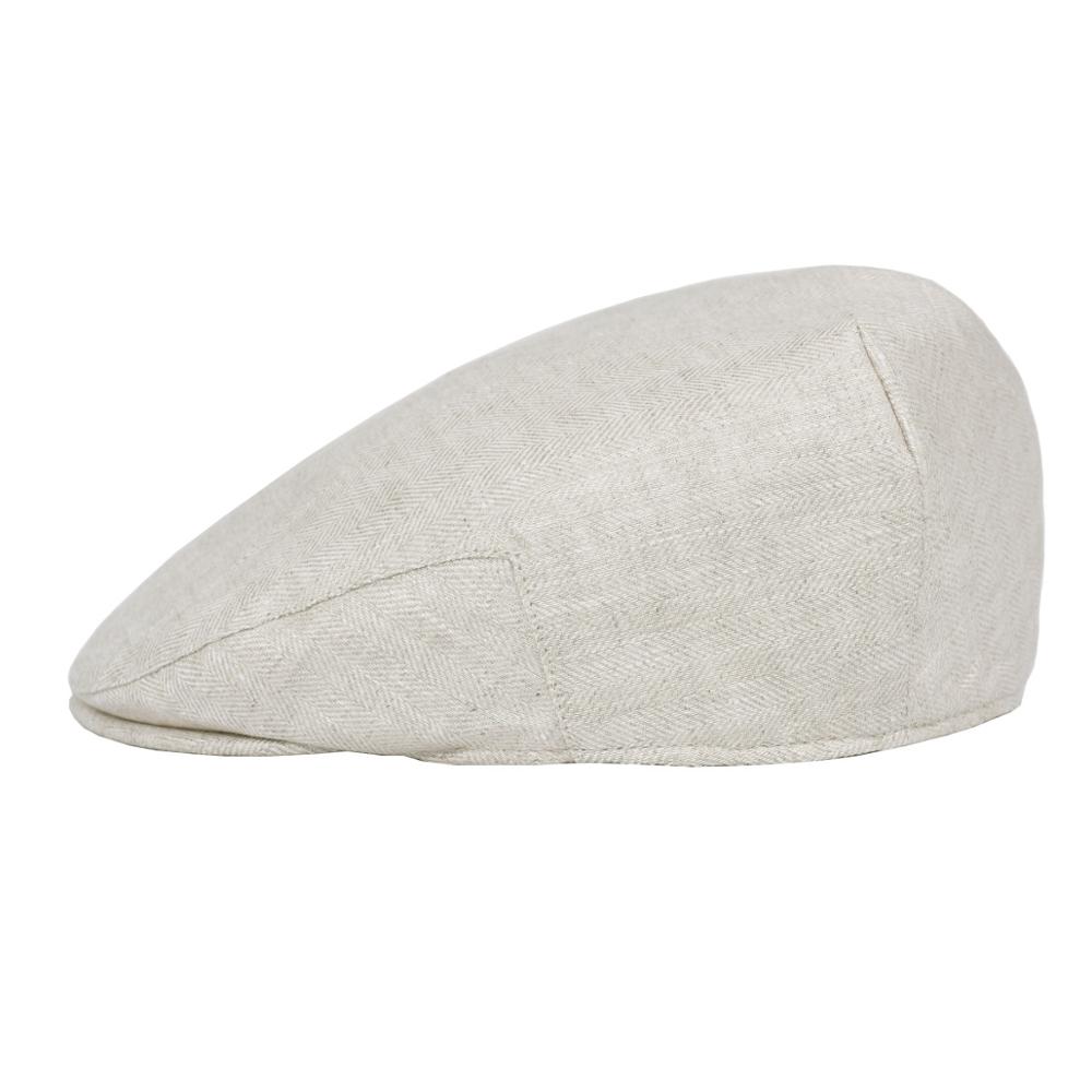 BOTVELA Linen Flat Cap for Men - Newsboy Cap Ivy avis et prix