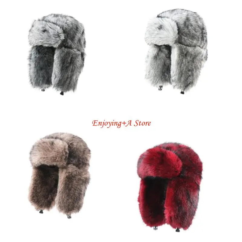 PXPB Thickened Plush Winter Tr - Trapper Hat Ear Flap avis et prix